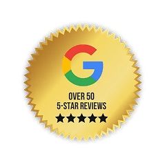 Over 50 5-star google reviews